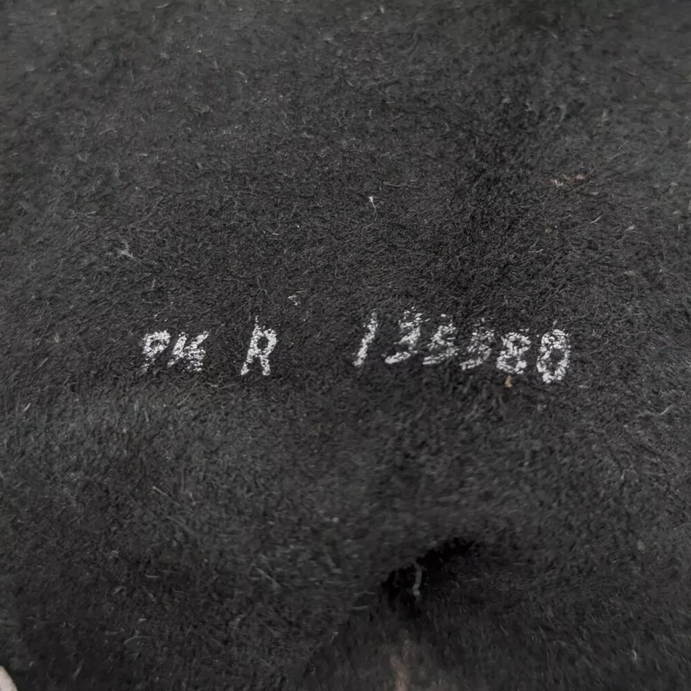 Vintage 1983 / 75 Black Combat Boot Size 9 1/2 9.5 Steel Toe 1-90 Army Military - Picture 7 of 10